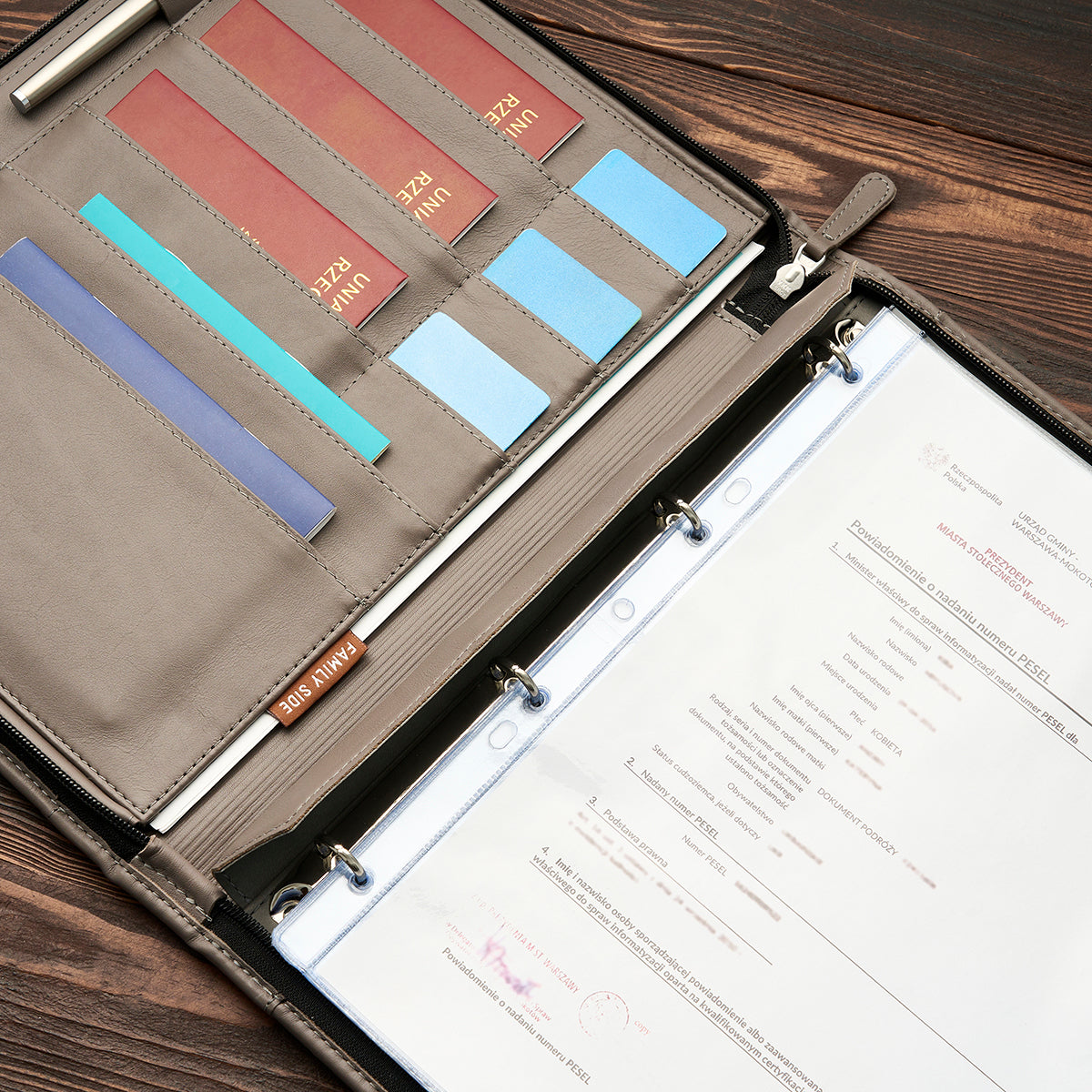 Folder for home documents standard FAMILY